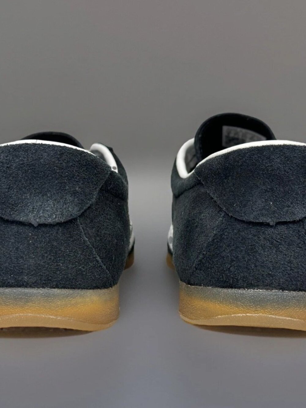 adidas Originals Gazelle Black White Gum Athletic Shoes - Picture 8 of 15